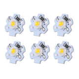 25Pcs 5V LED Chips 200LM 1W High Power LED Lamp Beads for DIY Lighting FixturesWarm White 3000‑3200K