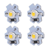 25Pcs 5V LED Chips 200LM 1W High Power LED Lamp Beads for DIY Lighting FixturesWarm White 3000‑3200K - Low Angle