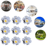25Pcs 5V LED Chips 200LM 1W High Power LED Lamp Beads for DIY Lighting FixturesWarm White 3000‑3200K