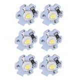 25Pcs 5V LED Chips 200LM 1W High Power LED Lamp Beads for DIY Lighting FixturesPure White 6000‑6500K