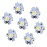 25Pcs 5V LED Chips 200LM 1W High Power LED Lamp Beads for DIY Lighting FixturesPure White 6000‑6500K