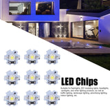 25Pcs 5V LED Chips 200LM 1W High Power LED Lamp Beads for DIY Lighting FixturesPure White 6000‑6500K - Extra Image