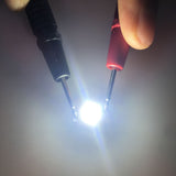 25Pcs 5V LED Chips 200LM 1W High Power LED Lamp Beads for DIY Lighting FixturesPure White 6000‑6500K