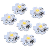 25Pcs 5V LED Chips 200LM 1W High Power LED Lamp Beads for DIY Lighting FixturesNatural Light 4000‑4500K - Front View