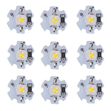 25Pcs 5V LED Chips 200LM 1W High Power LED Lamp Beads for DIY Lighting FixturesNatural Light 4000‑4500K - Top-Down View