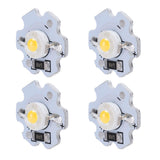 25Pcs 5V LED Chips 200LM 1W High Power LED Lamp Beads for DIY Lighting FixturesNatural Light 4000‑4500K - 45-Degree Angle