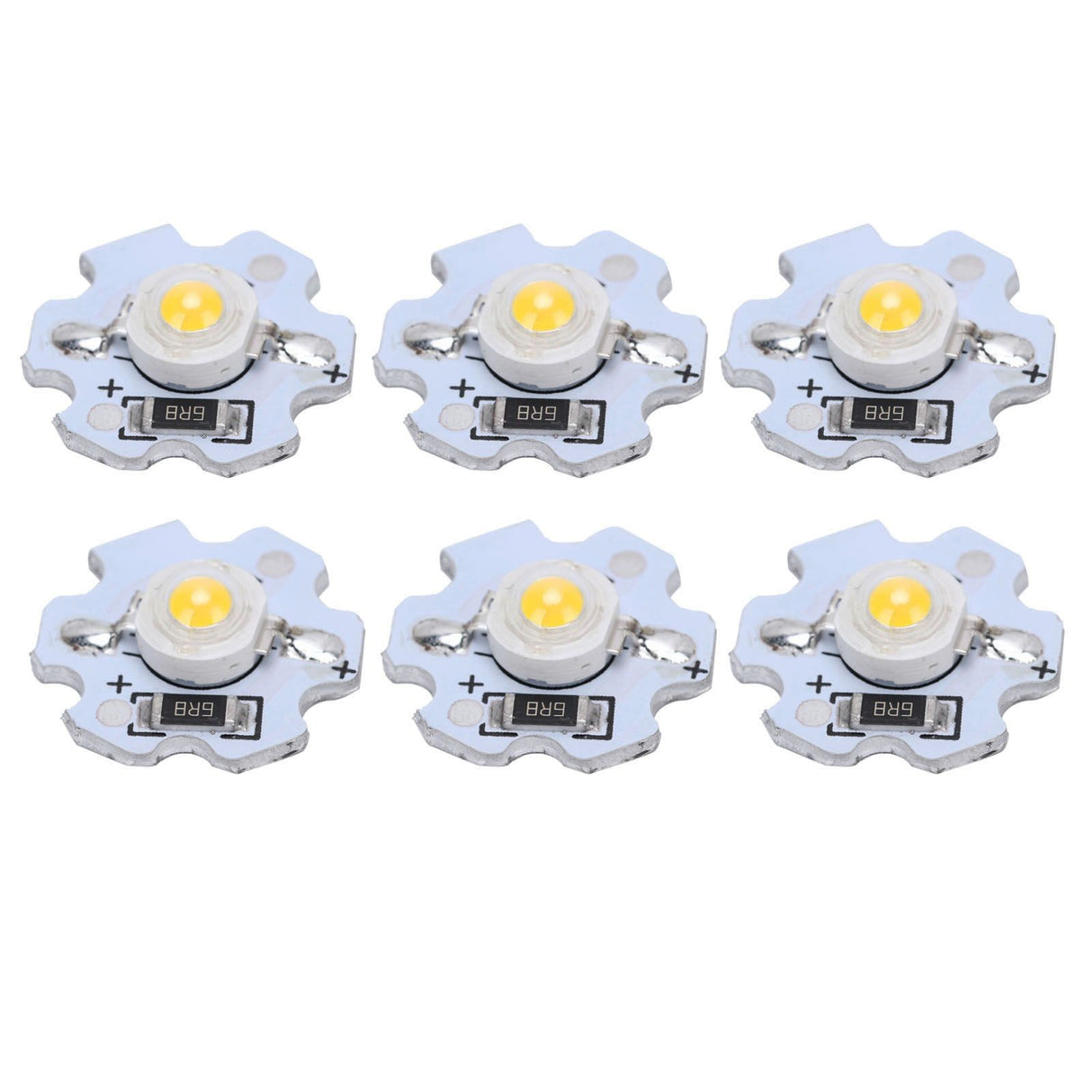 25Pcs 5V LED Chips 200LM 1W High Power LED Lamp Beads for DIY Lighting FixturesNatural Light 4000‑4500K