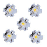25Pcs 5V LED Chips 200LM 1W High Power LED Lamp Beads for DIY Lighting FixturesNatural Light 4000‑4500K - Low Angle