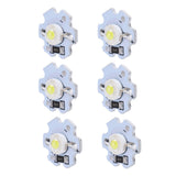 25Pcs 5V LED Chips 200LM 1W High Power LED Lamp Beads for DIY Lighting FixturesCold White 10000K