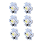 25Pcs 5V LED Chips 200LM 1W High Power LED Lamp Beads for DIY Lighting FixturesCold White 10000K