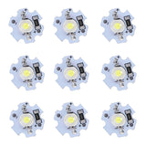 25Pcs 5V LED Chips 200LM 1W High Power LED Lamp Beads for DIY Lighting FixturesCold White 10000K - 45-Degree Angle