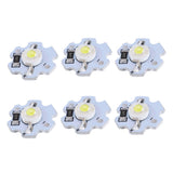 25Pcs 5V LED Chips 200LM 1W High Power LED Lamp Beads for DIY Lighting FixturesCold White 10000K