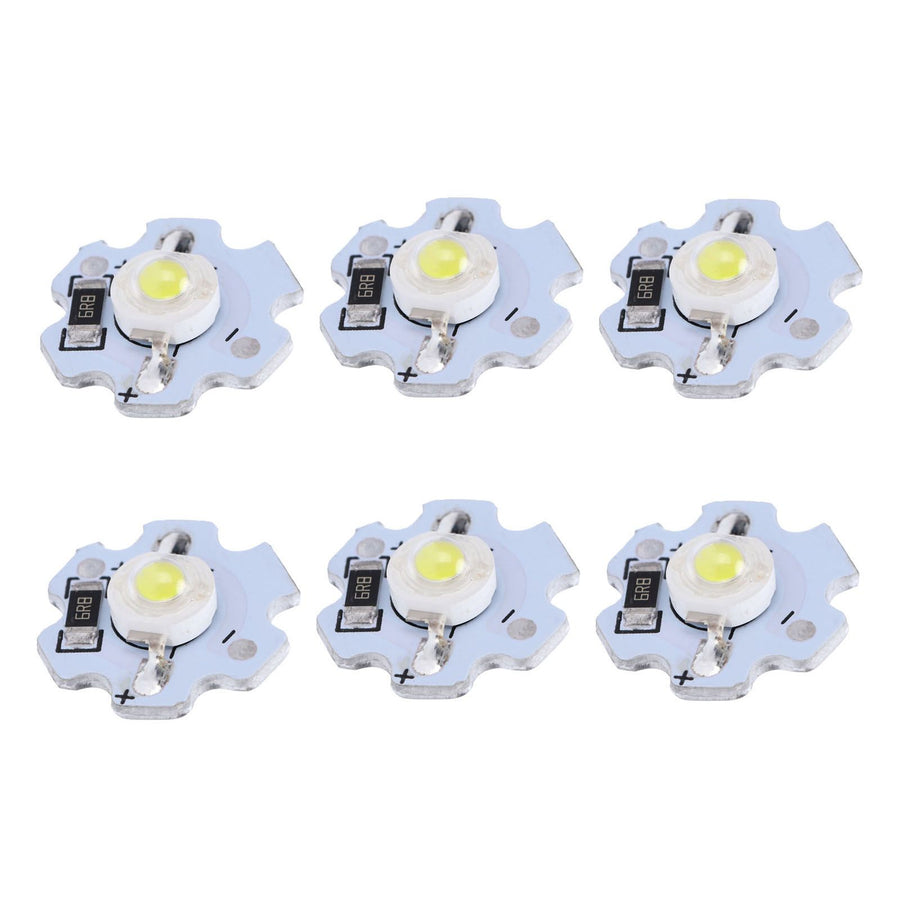 25Pcs 5V LED Chips 200LM 1W High Power LED Lamp Beads for DIY Lighting FixturesCold White 10000K