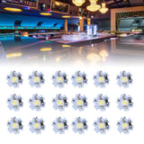 25Pcs 5V LED Chips 200LM 1W High Power LED Lamp Beads for DIY Lighting FixturesCold White 10000K - Extra Image
