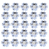 25Pcs 5V LED Chips 200LM 1W High Power LED Lamp Beads for DIY Lighting FixturesUV Light 395‑400NM