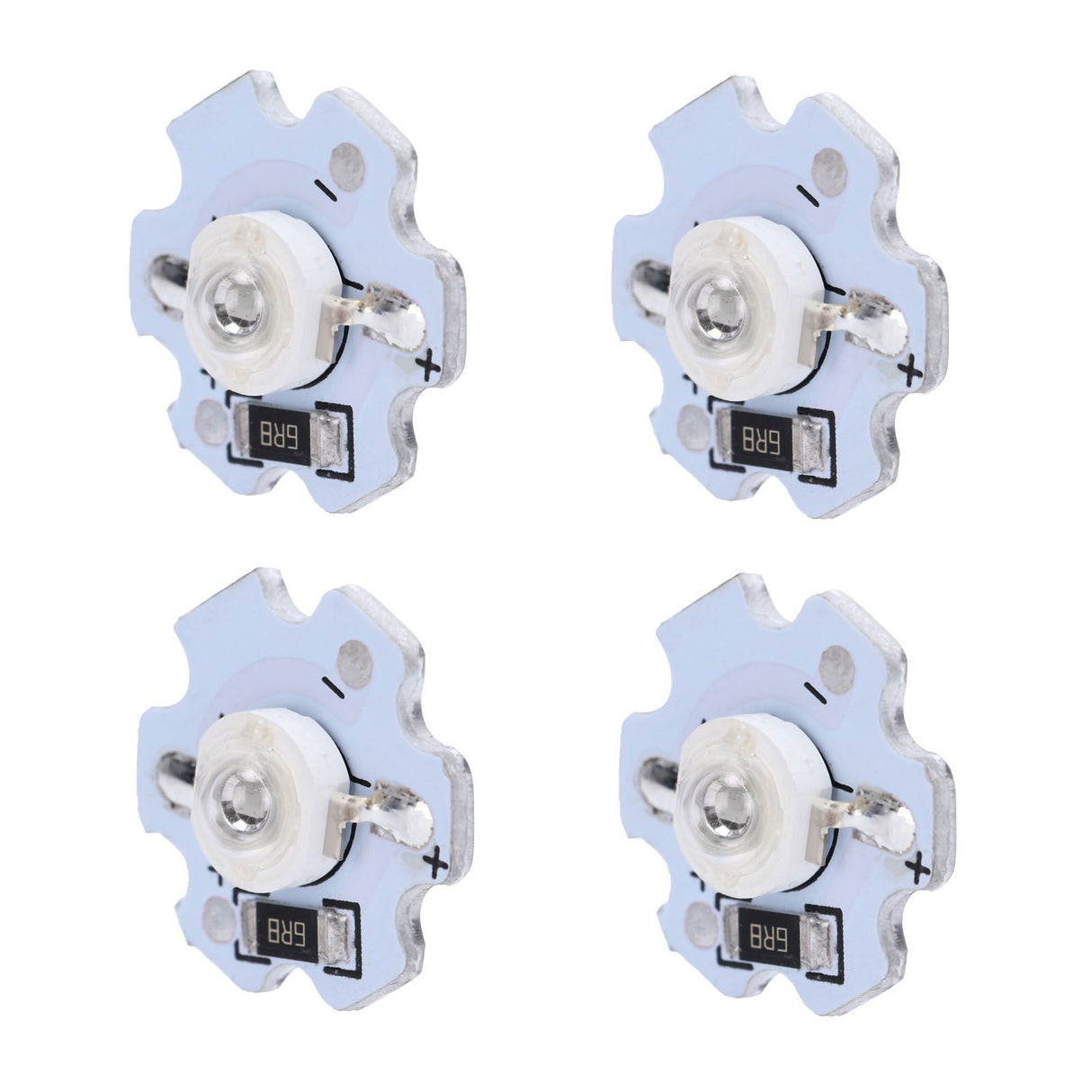 25Pcs 5V LED Chips 200LM 1W High Power LED Lamp Beads for DIY Lighting FixturesUV Light 395‑400NM