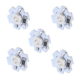 25Pcs 5V LED Chips 200LM 1W High Power LED Lamp Beads for DIY Lighting FixturesUV Light 395‑400NM