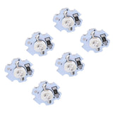 25Pcs 5V LED Chips 200LM 1W High Power LED Lamp Beads for DIY Lighting FixturesUV Light 395‑400NM