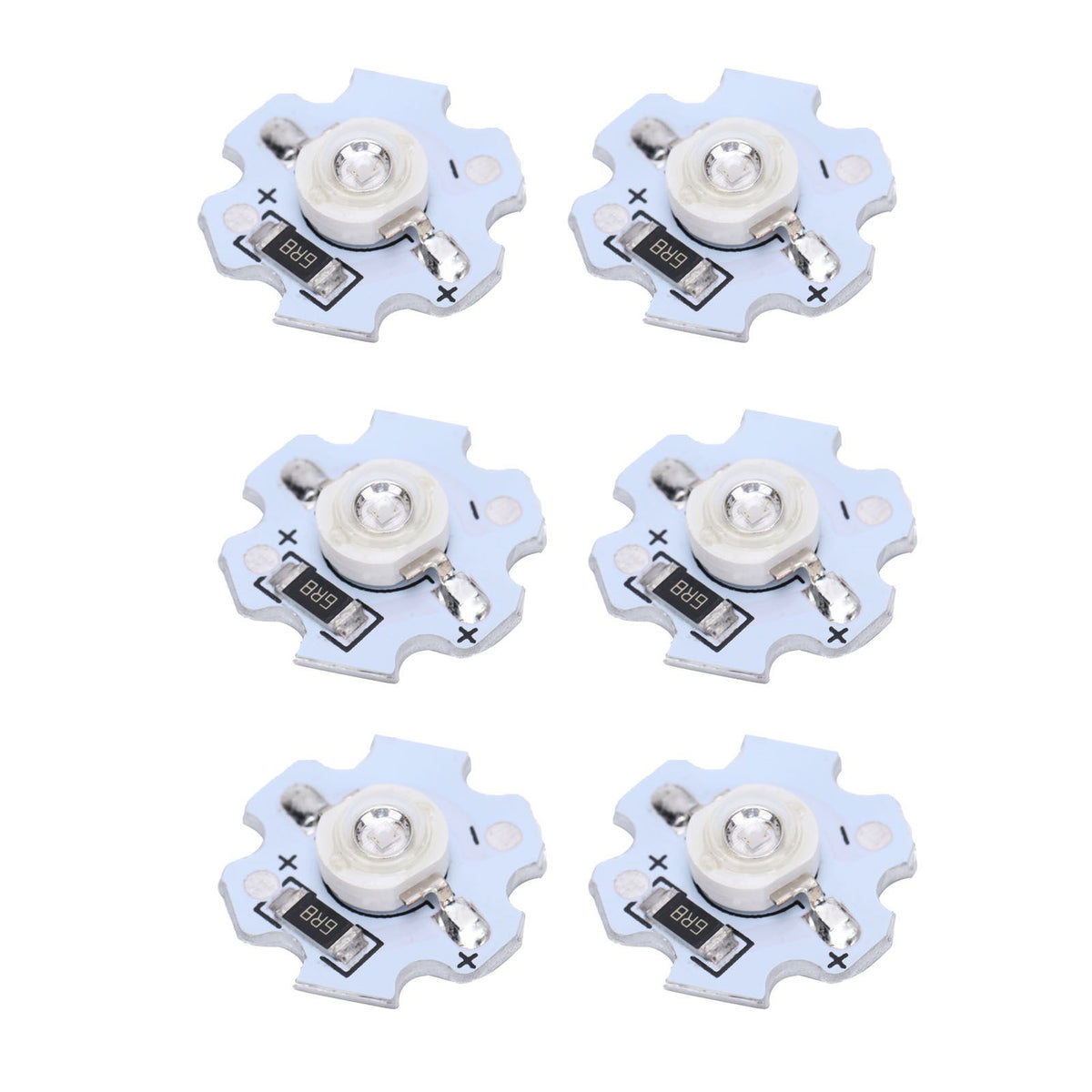 25Pcs 5V LED Chips 200LM 1W High Power LED Lamp Beads for DIY Lighting FixturesUV Light 395‑400NM