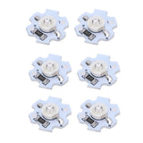 25Pcs 5V LED Chips 200LM 1W High Power LED Lamp Beads for DIY Lighting FixturesUV Light 395‑400NM