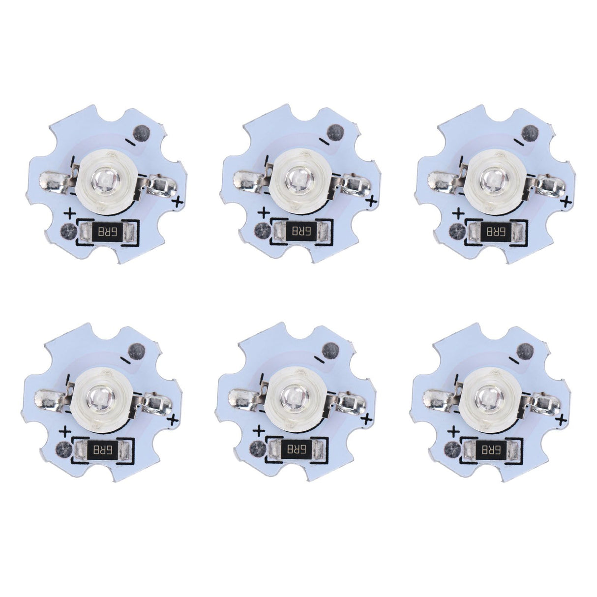 25Pcs 5V LED Chips 200LM 1W High Power LED Lamp Beads for DIY Lighting FixturesUV Light 395‑400NM