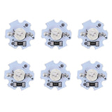 25Pcs 5V LED Chips 200LM 1W High Power LED Lamp Beads for DIY Lighting FixturesUV Light 395‑400NM