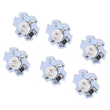 25Pcs 5V LED Chips 200LM 1W High Power LED Lamp Beads for DIY Lighting FixturesUV Light 395‑400NM