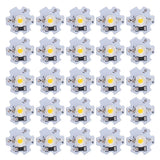 25Pcs 5V LED Chips 200LM 3W High Power LED Lamp Beads for DIY Lighting FixturesYellow Light 588‑590NM