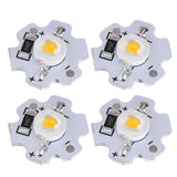 25Pcs 5V LED Chips 200LM 3W High Power LED Lamp Beads for DIY Lighting FixturesYellow Light 588‑590NM - Front View