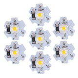 25Pcs 5V LED Chips 200LM 3W High Power LED Lamp Beads for DIY Lighting FixturesYellow Light 588‑590NM - Extra Image