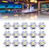 25Pcs 5V LED Chips 200LM 3W High Power LED Lamp Beads for DIY Lighting FixturesYellow Light 588‑590NM - Extra Image