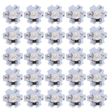 25Pcs 5V LED Chips 200LM 3W High Power LED Lamp Beads for DIY Lighting FixturesBlue Light 455‑460NM
