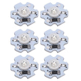 25Pcs 5V LED Chips 200LM 3W High Power LED Lamp Beads for DIY Lighting FixturesBlue Light 455‑460NM