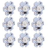 25Pcs 5V LED Chips 200LM 3W High Power LED Lamp Beads for DIY Lighting FixturesBlue Light 455‑460NM