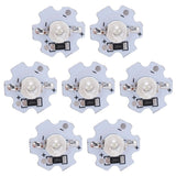 25Pcs 5V LED Chips 200LM 3W High Power LED Lamp Beads for DIY Lighting FixturesBlue Light 455‑460NM