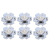 25Pcs 5V LED Chips 200LM 3W High Power LED Lamp Beads for DIY Lighting FixturesBlue Light 455‑460NM