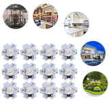 25Pcs 5V LED Chips 200LM 3W High Power LED Lamp Beads for DIY Lighting FixturesBlue Light 455‑460NM