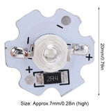 25Pcs 5V LED Chips 200LM 3W High Power LED Lamp Beads for DIY Lighting FixturesBlue Light 455‑460NM