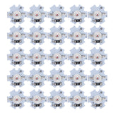 25Pcs 5V LED Chips 200LM 3W High Power LED Lamp Beads for DIY Lighting FixturesRed Light 620‑625NM