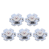 25Pcs 5V LED Chips 200LM 3W High Power LED Lamp Beads for DIY Lighting FixturesRed Light 620‑625NM