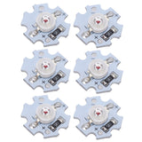 25Pcs 5V LED Chips 200LM 3W High Power LED Lamp Beads for DIY Lighting FixturesRed Light 620‑625NM