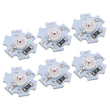 25Pcs 5V LED Chips 200LM 3W High Power LED Lamp Beads for DIY Lighting FixturesRed Light 620‑625NM