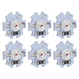 25Pcs 5V LED Chips 200LM 3W High Power LED Lamp Beads for DIY Lighting FixturesRed Light 620‑625NM