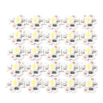 25Pcs 5V LED Chips 200LM 3W High Power LED Lamp Beads for DIY Lighting FixturesWarm White 3000‑3200K