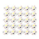 25Pcs 5V LED Chips 200LM 3W High Power LED Lamp Beads for DIY Lighting FixturesWarm White 3000‑3200K