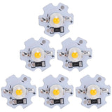 25Pcs 5V LED Chips 200LM 3W High Power LED Lamp Beads for DIY Lighting FixturesWarm White 3000‑3200K