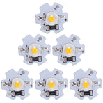 25Pcs 5V LED Chips 200LM 3W High Power LED Lamp Beads for DIY Lighting FixturesWarm White 3000‑3200K