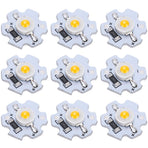 25Pcs 5V LED Chips 200LM 3W High Power LED Lamp Beads for DIY Lighting FixturesWarm White 3000‑3200K
