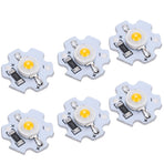 25Pcs 5V LED Chips 200LM 3W High Power LED Lamp Beads for DIY Lighting FixturesWarm White 3000‑3200K