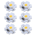 25Pcs 5V LED Chips 200LM 3W High Power LED Lamp Beads for DIY Lighting FixturesWarm White 3000‑3200K